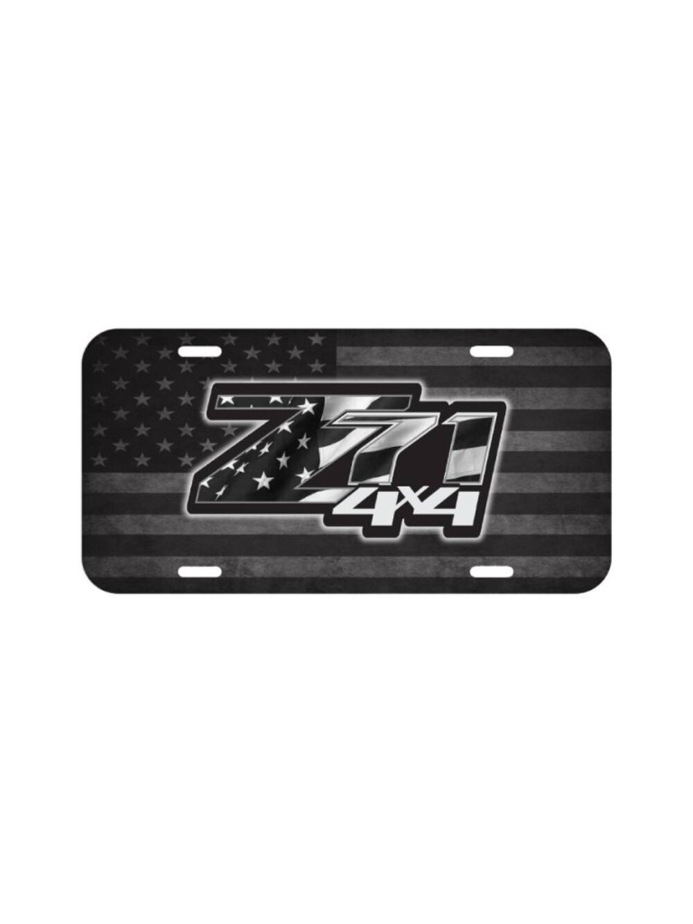 NEW Z71 4x4 USA Aluminum License Plate Truck Off Road